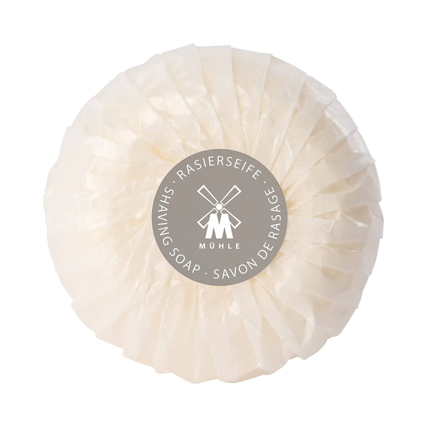 MÜHLE Wooden Bowl with Shaving Soap | Aloe Vera | 65 Grams | Shave Soap for Men | Steamed Ash Shaving Bowl | Rich & Light Soap Formula | Nurturing Shave Soap Lather