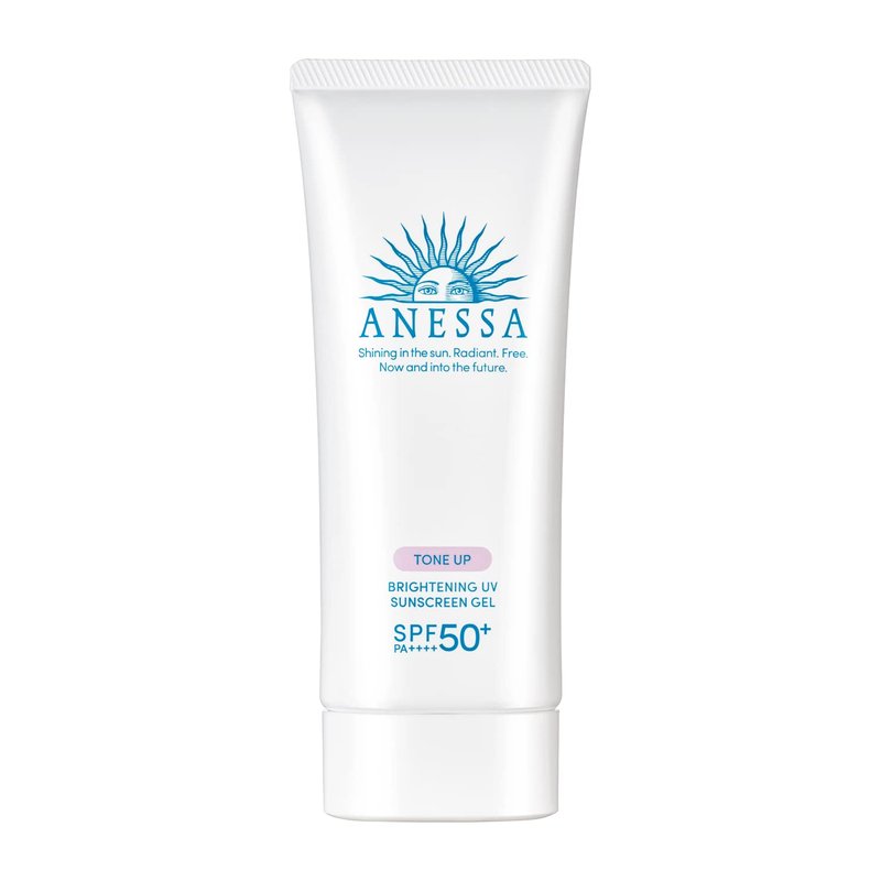Anessa Brightening UV Sunscreen Gel SPF 50+ | Tone Up Formula, 90g