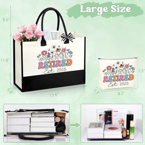 Retirement Gift for Woman, 2025 Cool Retired Gifts for Teacher Nurse Boss Coworker Best Friend, Unique Retirement Gifts for Women, Retired Gift Ideas Christmas Gifts