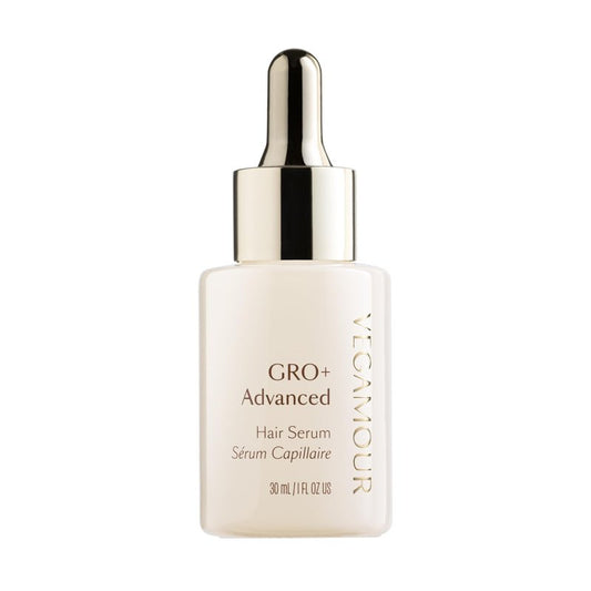 VEGAMOUR GRO+ Advanced Hair Serum for Improving Hair Density, Tonic Reduces Shedding and Promotes a Healthy Scalp, 30 Day Supply, 1 fl oz