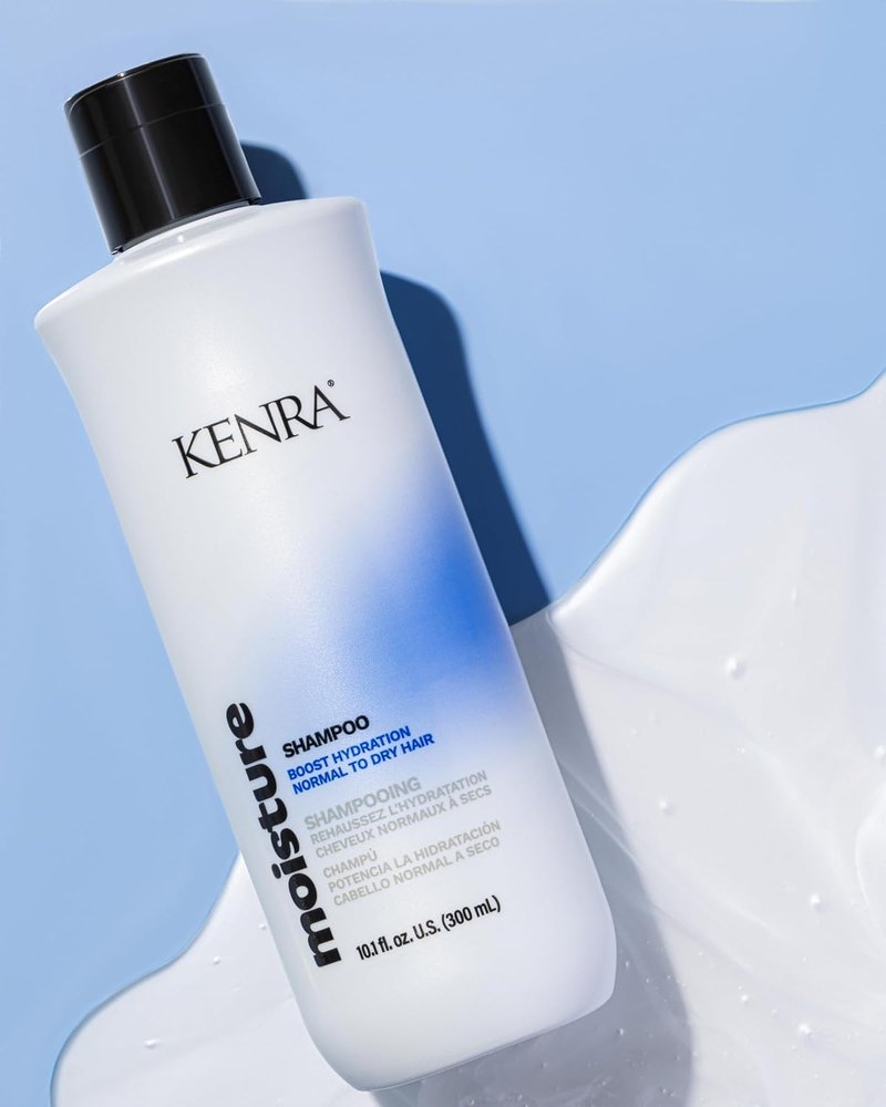 Kenra Professional Moisture Shampoo & Conditioner Set | Boost Hydration | Improve Manageability and Shine | Nourish Dry Hair | Color Safe | Efforless Detangling | Normal to Dry Hair | 10.1 fl. oz.