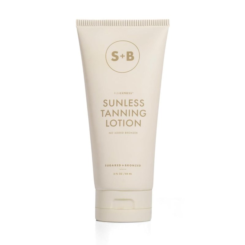 SUGARED + BRONZED Sunless Tanning Lotion, Self Tanner Moisturizer for Face & Body, Hydrating Botanical Formula for a Natural-Looking Tan, Suits All Skin Tones, Vegan, Cruelty Free, 6 Fl Oz