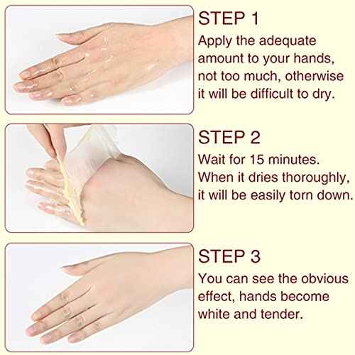 Hand Mask Milk Honey Peel Off Hand Wax Moisturizing Hydrating Nourishing Exfoliating Hand Film Hands Care paraffin110g