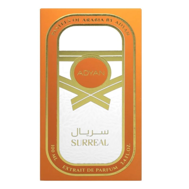 Adyan Surreal Pastels of Arabia by Anfar 100Ml (3.4Oz) - Extract de Parfum For Women With a Mix of Mango, Ginger, Saffron, Mandarin, Orange, Bergamot - Long Lasting Fragrance - Arabian Perfume