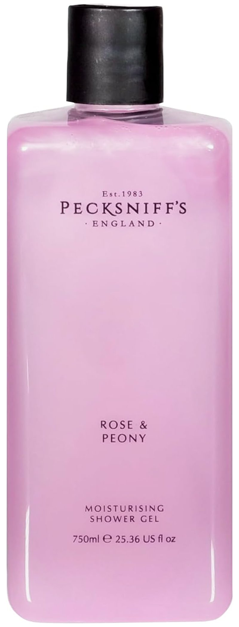 Pecksniff's Rose & Peony Moisturizing Shower Gel | 750ml / 25.36 Fl Oz