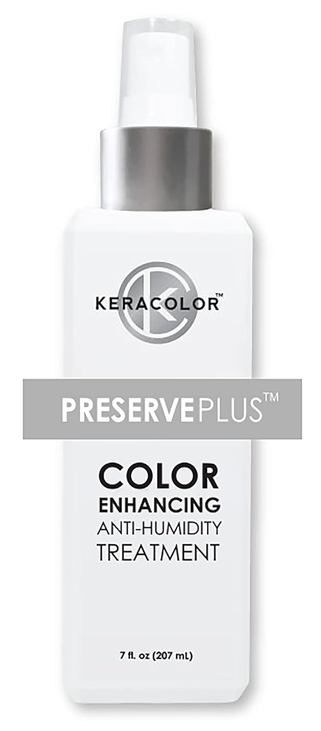 Keracolor Preserve Plus Color Enhancing Treatment - Anti-Humidity Frizz Control, 7 fl. oz.