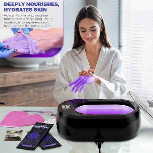 Paraffin Wax Machine for Hand and Feet - Paraffin Wax Bath 4500ml Paraffin Wax Warmer, Intelligent Heating for Fast Melting, Moisturizing Kit Auto-time and Keep Warm Paraffin Hand Wax Machine
