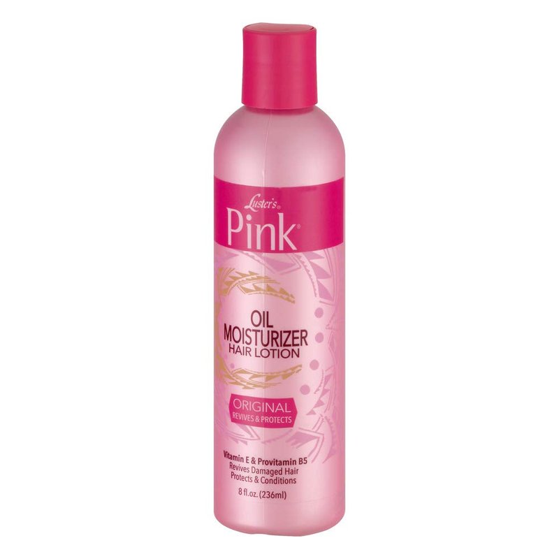 Oil Moisturizer Hair Lotion - Pink Luster's Nourishing Formula | 8 Ounce (Pack of 2)