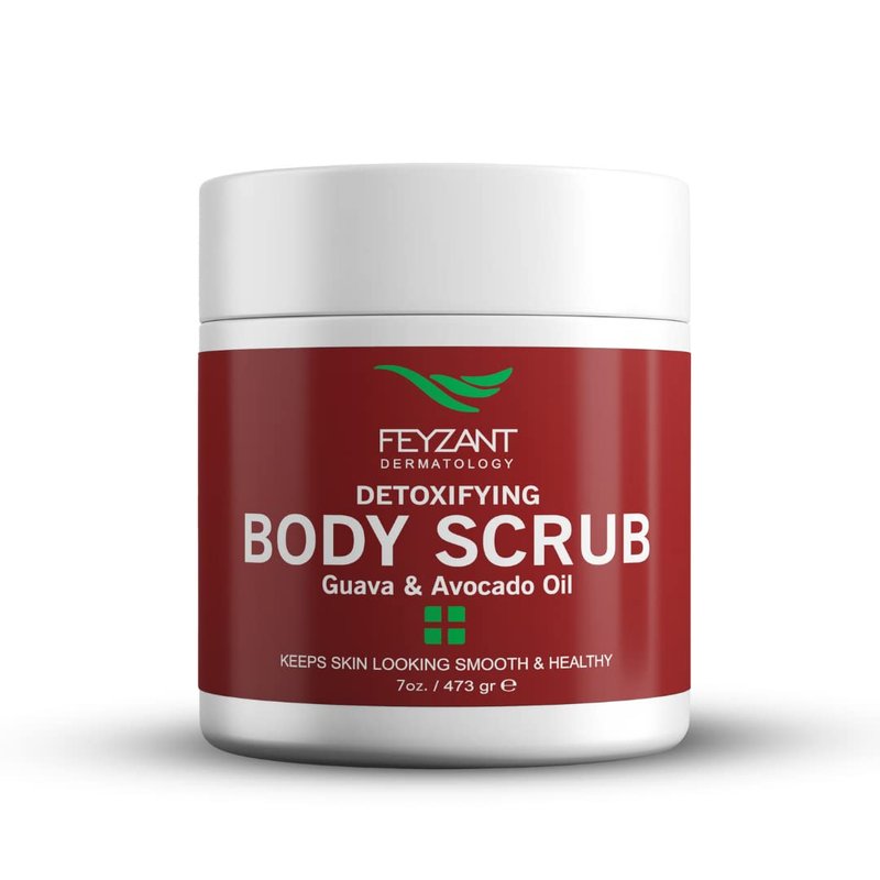 Skincare Body Scrub - Guava & Avocado Oil for Gentle Exfoliation and Hydration | 16 oz