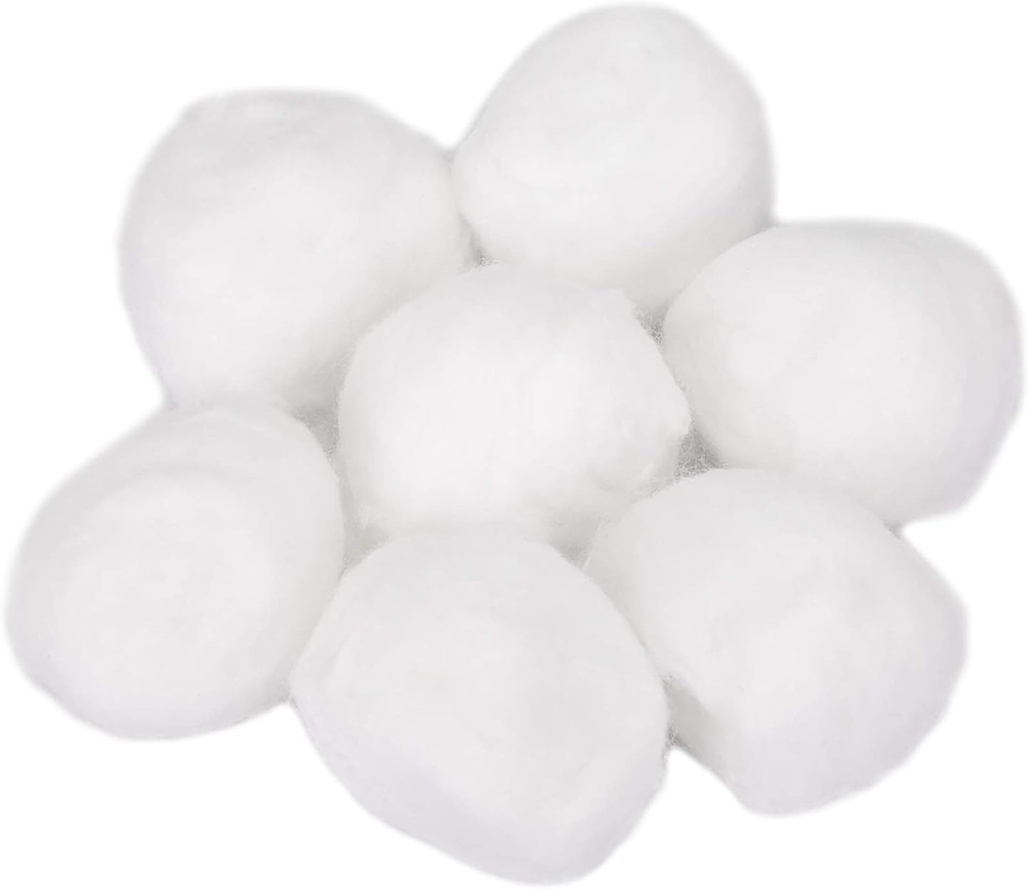 Hedume Jumbo Cotton Balls - 500 Count Biodegradable, Organic & Absorbent | Fragrance-Free, Chlorine-Free