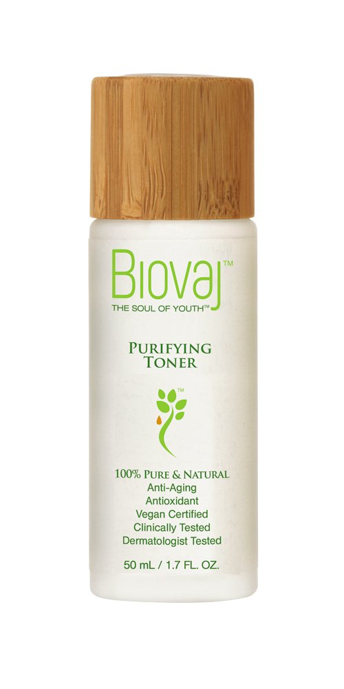 Biovaj Purifying Toner-100% Natural Clean Facial Toner for the Skin pH Balance & Pores, Soothes, Tones, Anti-Aging, Botanical, Vegan Certified, Cruelty-Free, Clinically Tested, All Skin Types