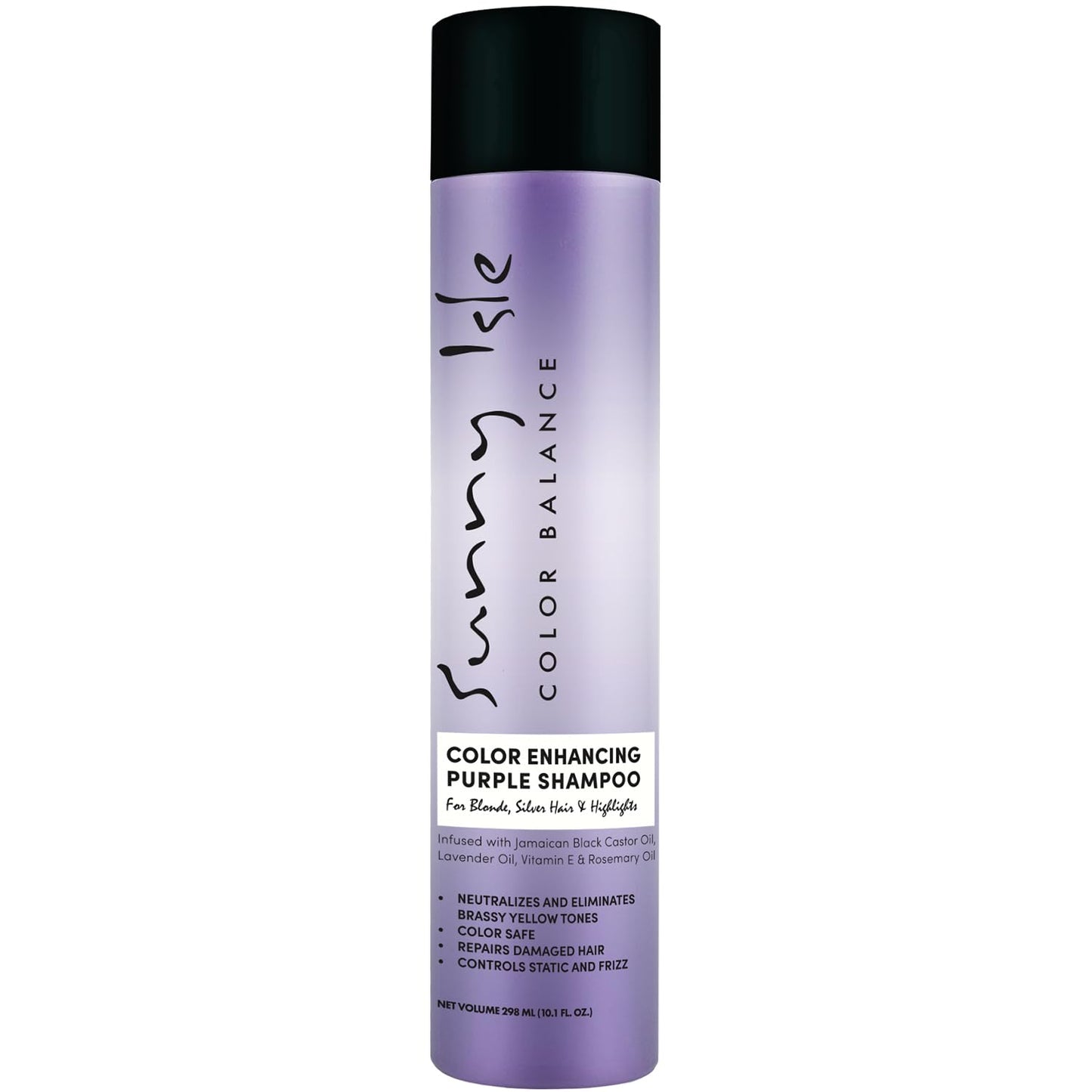 Sunny Isle Anti-Brass Color Enhancing Purple Shampoo 10.1 Fl Oz
