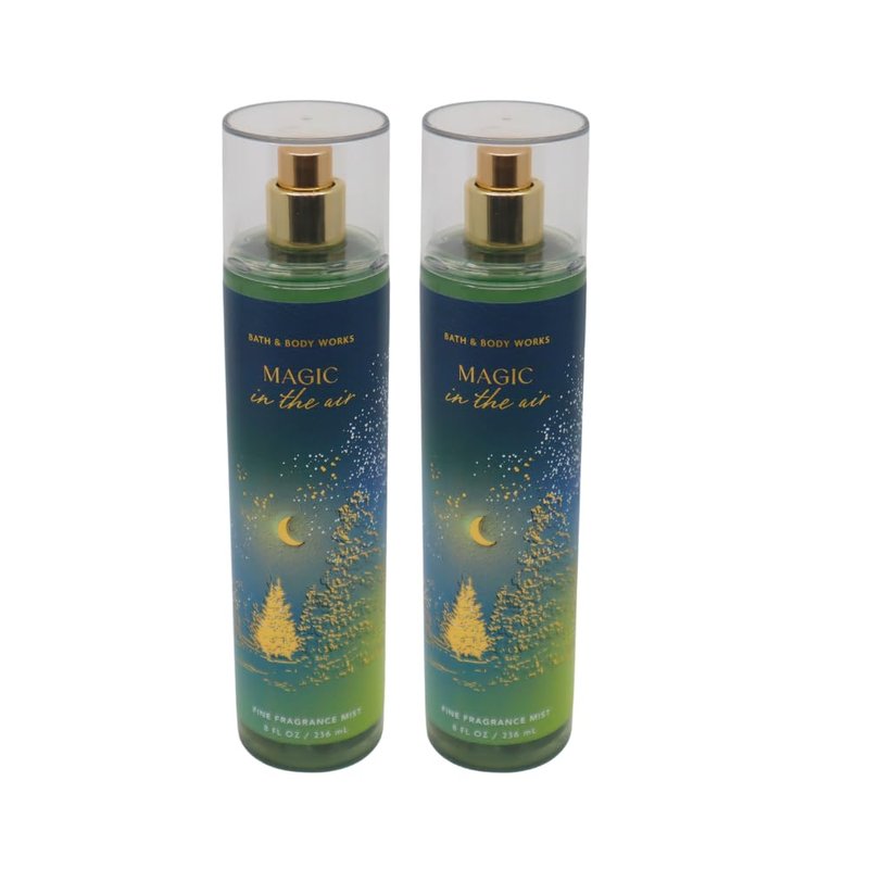 Magic In The Air Fine Fragrance Mist Gift Set - 2-Piece Holiday Set | 8 Fl Oz Each with Blue Bow