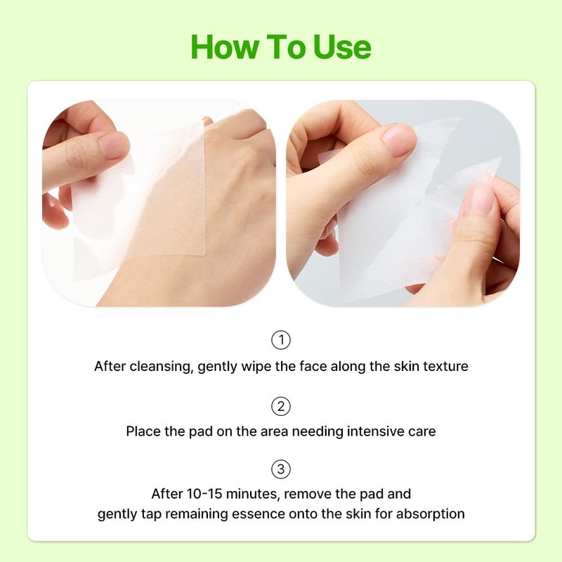 Real Centella Cica Toner Pads - Soothing Cooling Pads with Panthenol for Hydration & Redness Care | 80 Sheets