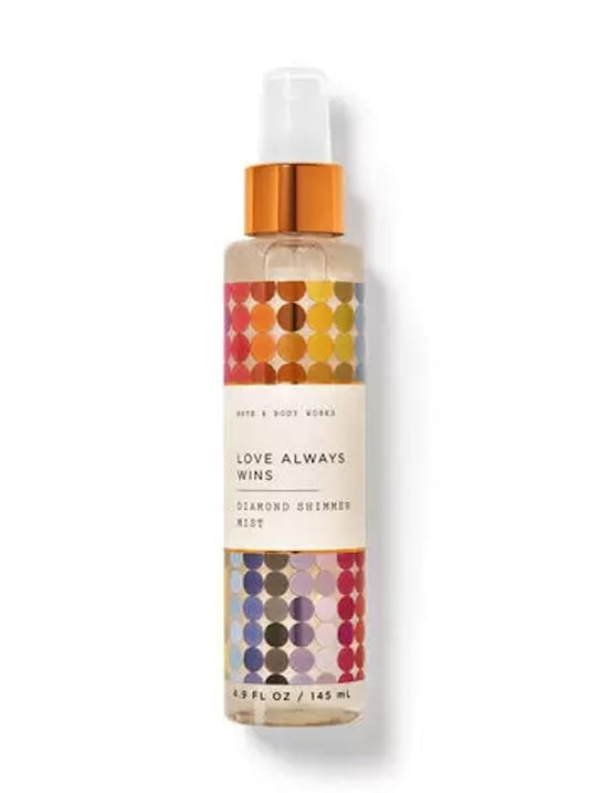 Bath and Body Works Diamond Shimmer Mist 4.9 Fluid Ounce (Love Always Wins)