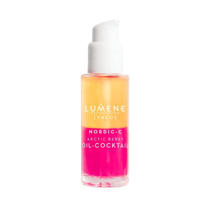 Lumene Nordic-C Arctic Berry Face Oil - Hydrating Serum with Vitamin C & Hyaluronic Acid | 30 ml