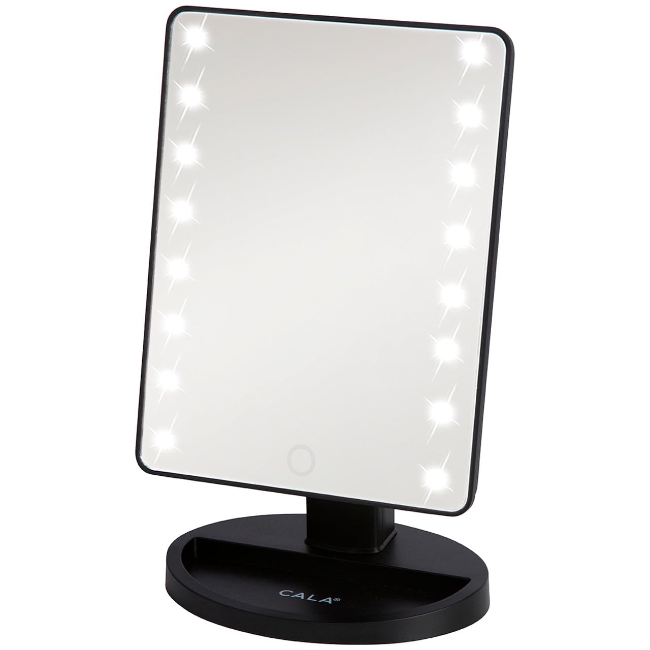 Cala Led vanity black mirror