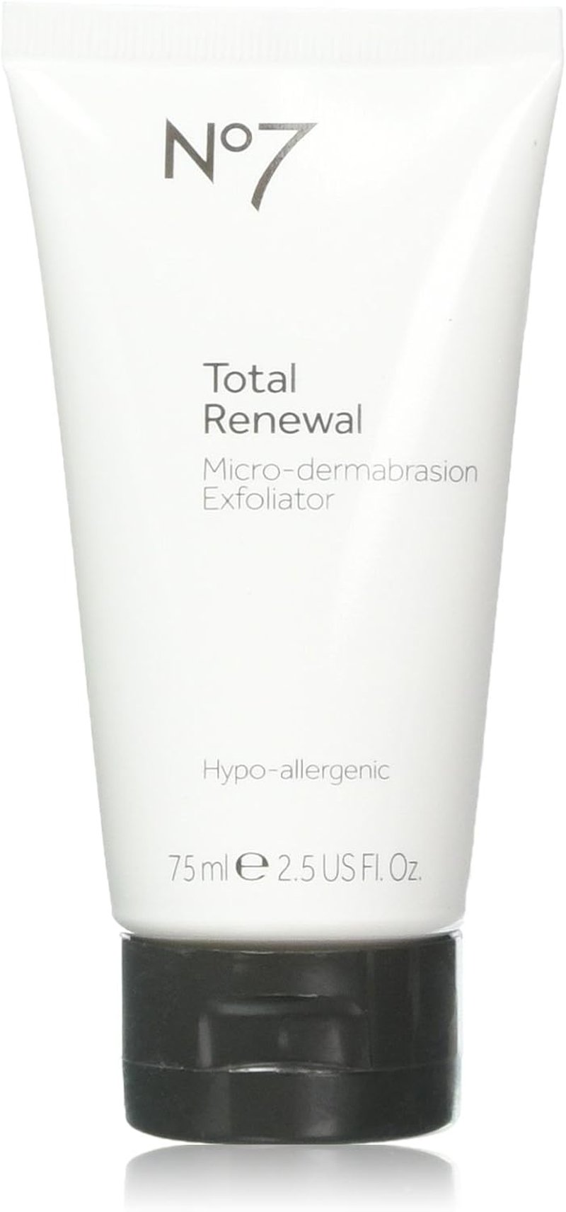 Boots No7 Total Renewal Micro-Dermabrasion Exfoliator - 2.5 Fl. Oz (75 ml) for Radiant Skin