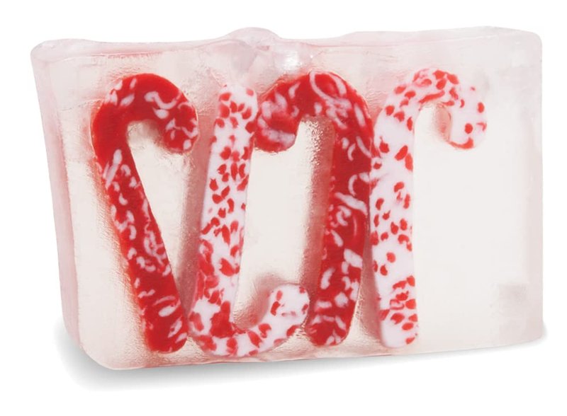 Primal Elements Assorted Variety Soap Bar Holiday Bundle, Glycerin Soap, Moisturizing for Hands, Face, and Body, Gift for Him/Her, Fun Stocking Stuffer, Christmas Favorites - Pack of 8
