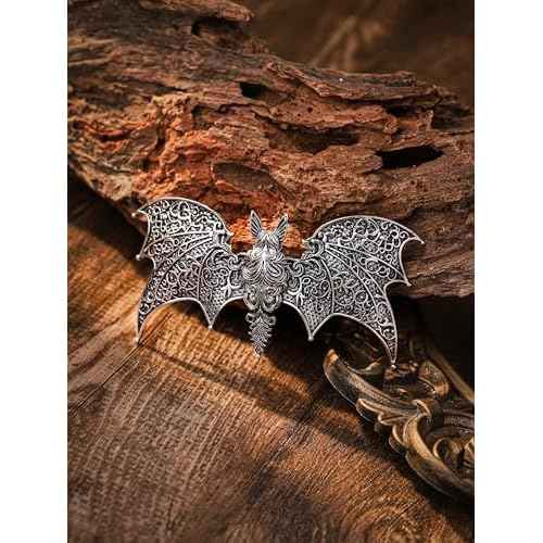 HAQUIL Vintage Gothic Bat Hairpin Wing Celtic Hairpins Hair Accessories Hair Clips