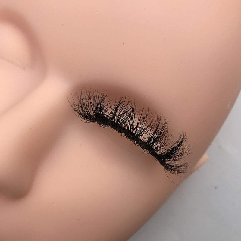 BEAUTY4YOU Mink Eyelashes 100% Siberian 3D Mink Fur Hand Made 16-20mm Natural Daily Cruelty-Free False Cosplay Strip Eyelashes Wholesale 10 styles