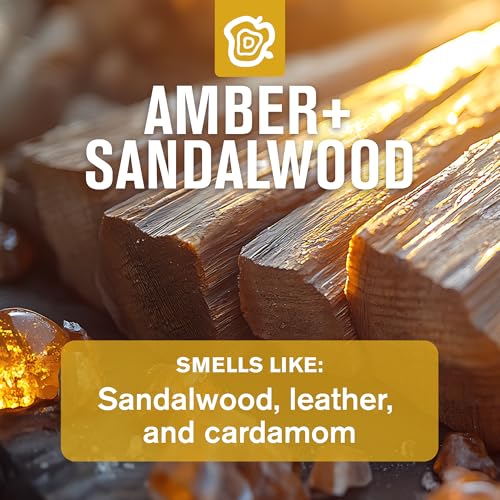 Every Man Jack Men¡¯s Amber + Sandalwood Bath and Body Gift Set - Clean Ingredients & Sandalwood, Amber, and Vetiver scent - Round Out His Routine with Body Wash, 2-in-1 Shampoo, Deodorant & Face Wash