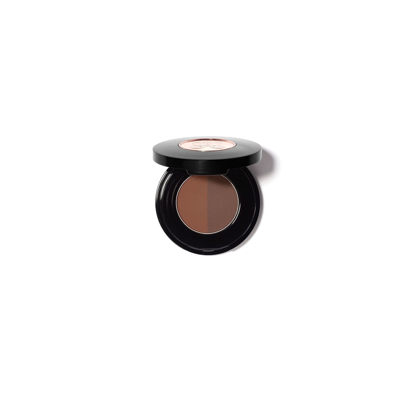 Anastasia Beverly Hills Brow Powder Duo - High-Pigment Compact Brow Powder with Mirrored Travel Case, Blendable Formula for Filling & Shaping Brows - Auburn