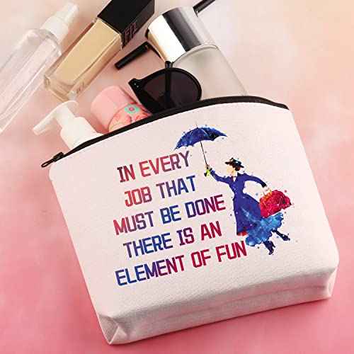 BDPWSS Mary Umbrella Makeup Bag Mary Musical Fans Gift For In Every Job That Must Be Done There Is An Element Of Fun Gift (In Every Job)