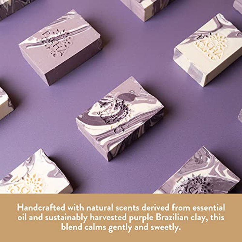 Pacha Soap, French Lavender Bar Soap, 4 Oz (Pack of 5)