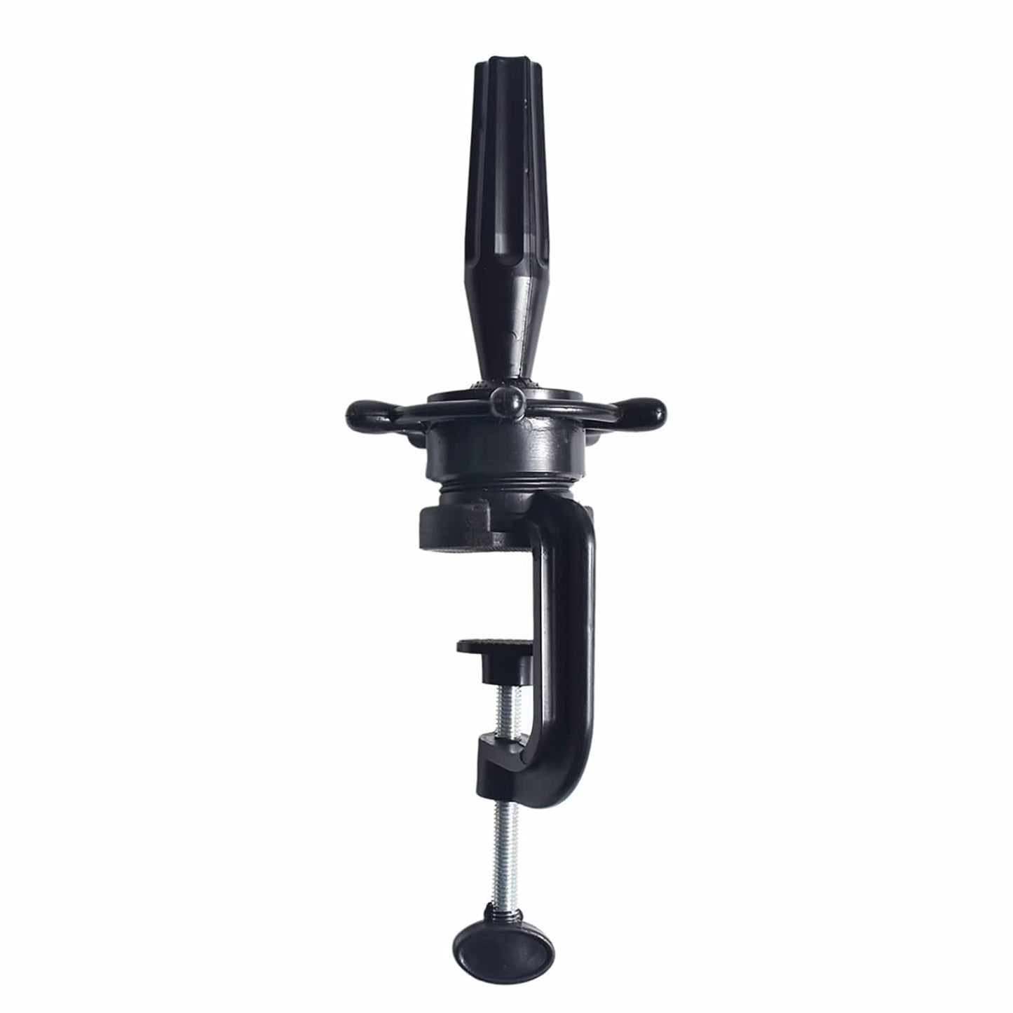 African Mannequin Head - 100% Human Hair Cosmetology Practice for Afro Styling & Braiding | Includes Clamp