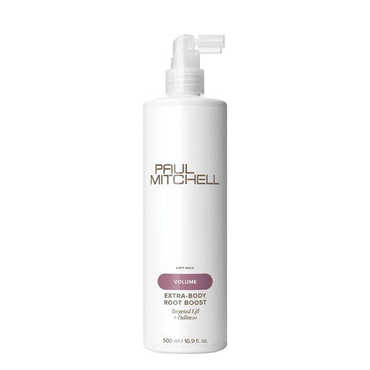 Paul Mitchell Extra-Body Root Boost Volumizing Spray, Targeted Lift, Adds Fullness, For Fine Hair, 16.9 fl oz
