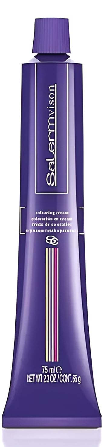 Salermvison Hair Coloring Cream #6.1 Dark Ash Blonde, 2.3 Ounce