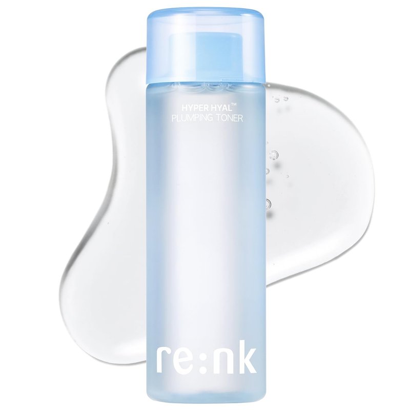 re:nk Hyper Hyal Plumping Toner – Deep Hydrating Face Toner with Hyaluronic Acid, Panthenol and Glycerin, Lightweight Moisturizing Facial Water for Radiant and Smooth Skin (6.76 fl oz)