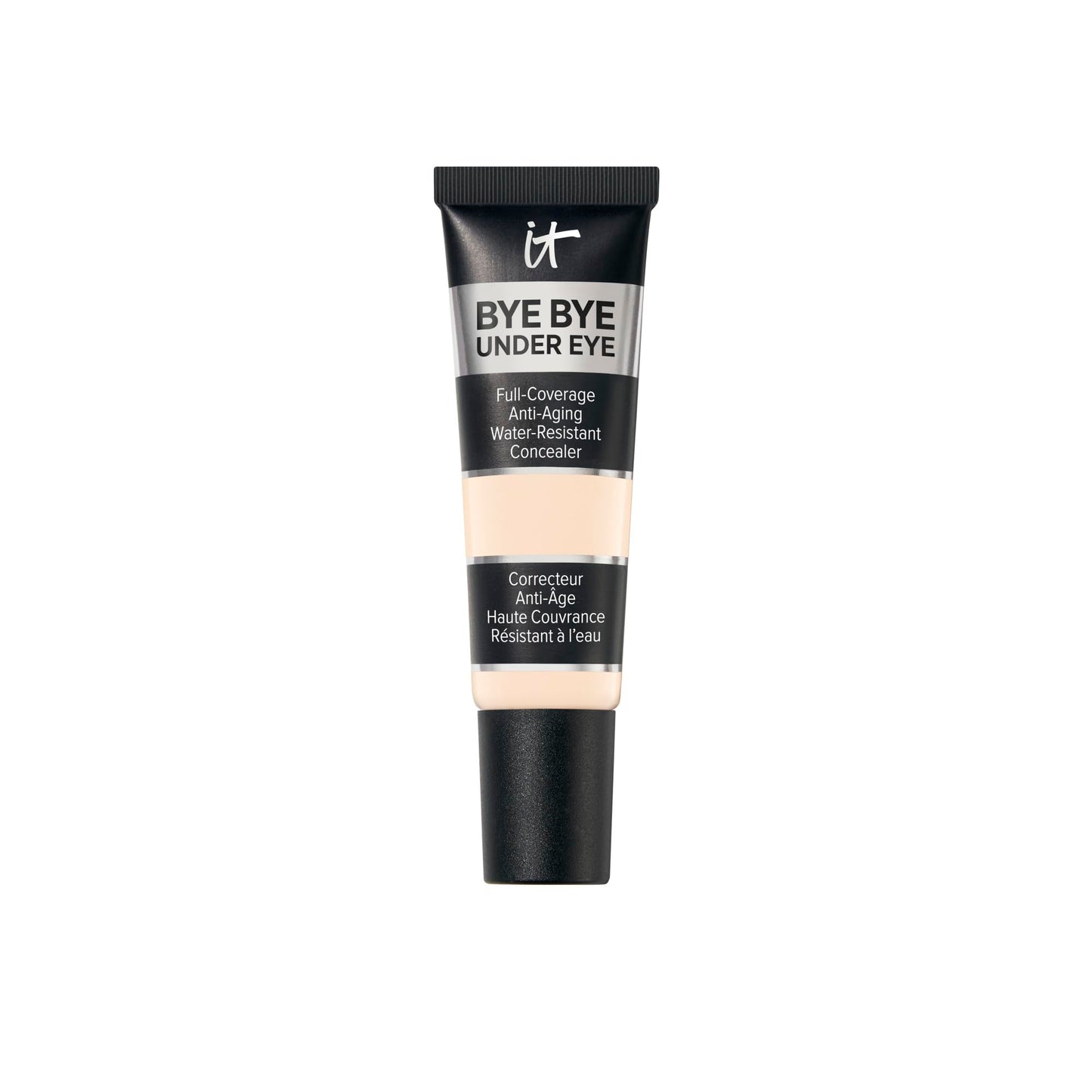 IT Cosmetics Bye Bye Under Eye Concealer (Deep Honey) - Waterproof, Full Coverage Brightening Concealer For Dark Circles, Fine Lines, Redness & Discoloration, Anti-Aging, 24H Wear - 0.4 fl oz