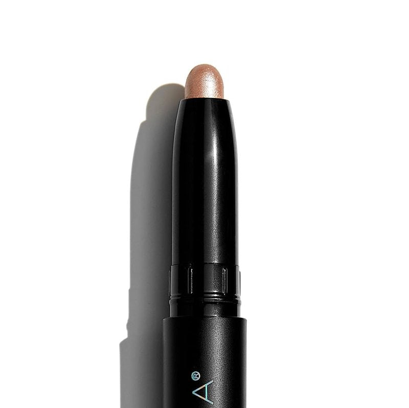 Sigma Beauty Eyeshadow Primer Base – Professional Grade Eye Primer Crayon w/Retractable Tip for Long-Lasting Makeup & All-Day Color Payoff, Prevents Creasing (Bubbly, Pinky Peach Champagne Shimmer)