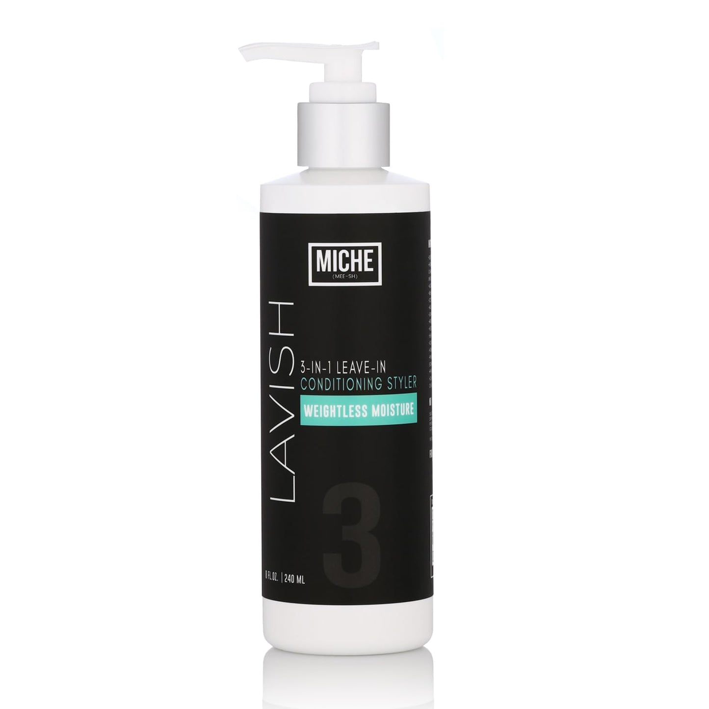 Miche Beauty Miche Lavish Leave-In Conditioner For Curly, Kinky Or Wavy Hair, Silicone And Paraben Free - 8oz