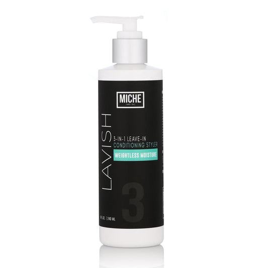 Miche Beauty Miche Lavish Leave-In Conditioner For Curly, Kinky Or Wavy Hair, Silicone And Paraben Free - 8oz