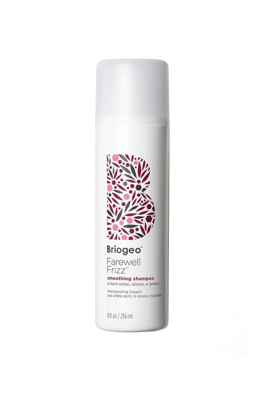 Briogeo Farewell Frizz Smoothing Shampoo - Sulfate-Free Frizz Control, Hydration & Shine | Vegan, 12 oz