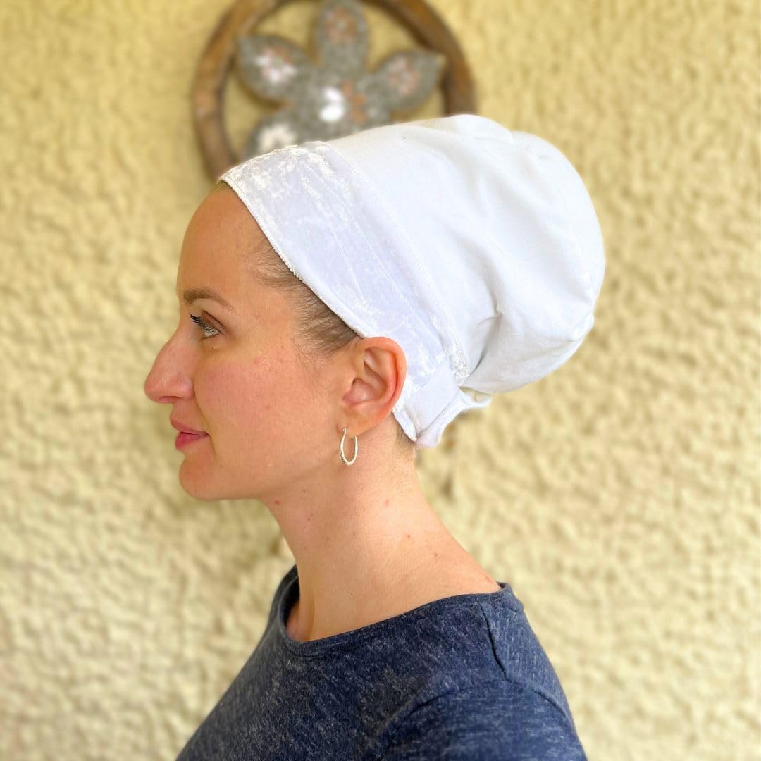 Wrapunzel Headwrap No Slip Volumizer, hair covering under scarves headscarf wrap chemo cap headwear turban hijab Made in USA