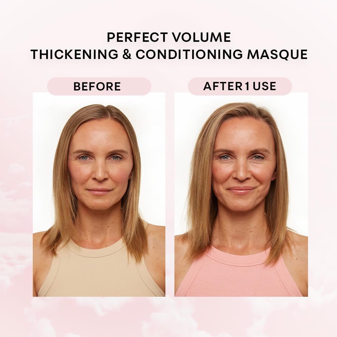 NatureLab.TOKYO Perfect Volume Thickening & Conditioning Hair Masque | Hydrate Hair While Adding Softness & Smoothness | 6.7 Fl Oz