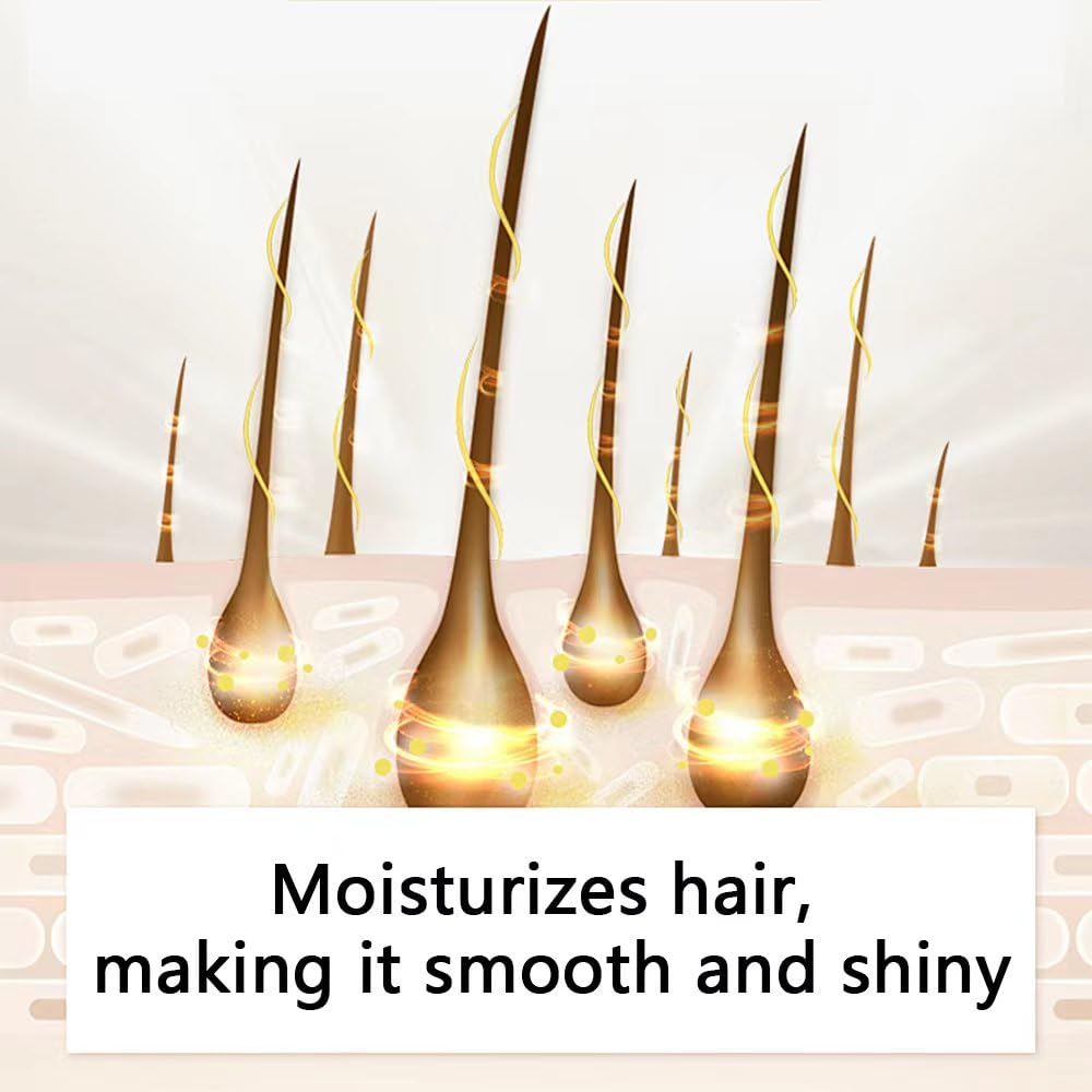 Loske Premium Moroccan Argan Treatment Hair Oil, Nourishing Treatment for Healthy, Shiny Hair, Moisturizing, Repairing, and Frizz Control Formula