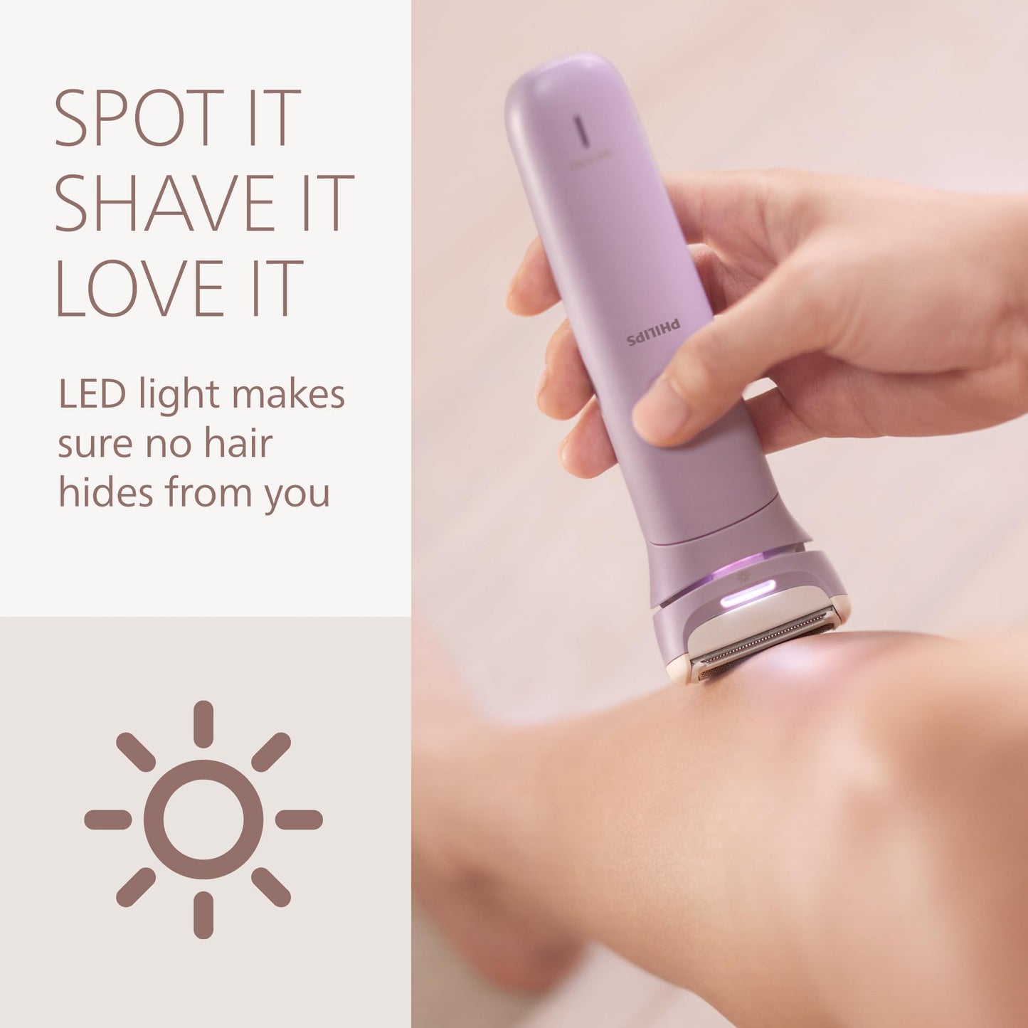 Philips Lady Electric Shaver for Women, Cordless