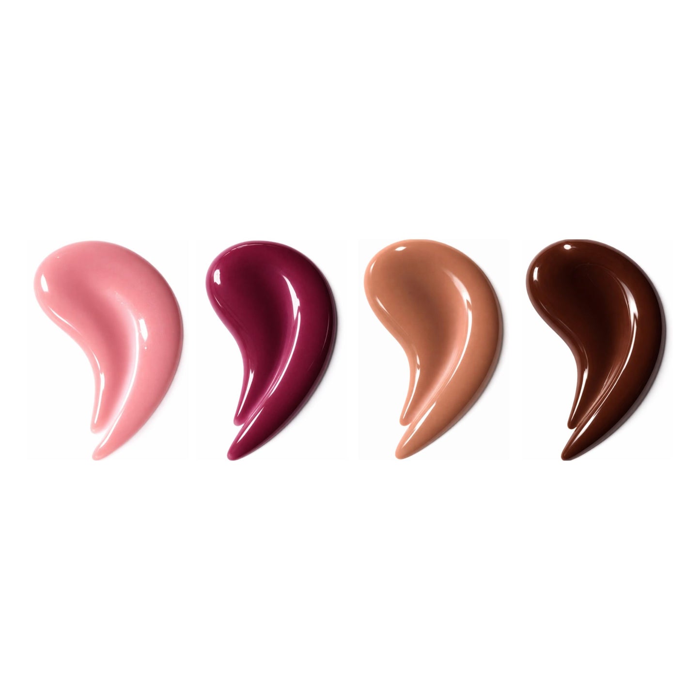 Ruby & Millie Peptide Lip Treatment, Peptide Lip Tint, Plumping Gloss, Lip Gloss, Multicolor, 0.3 Fl oz (Pack of 4)