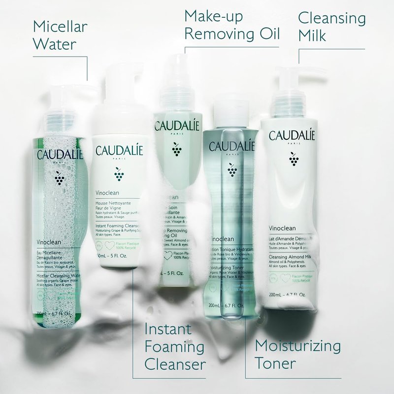 Vinoclean Micellar Cleansing Water - Gentle Makeup Remover | 200 mL