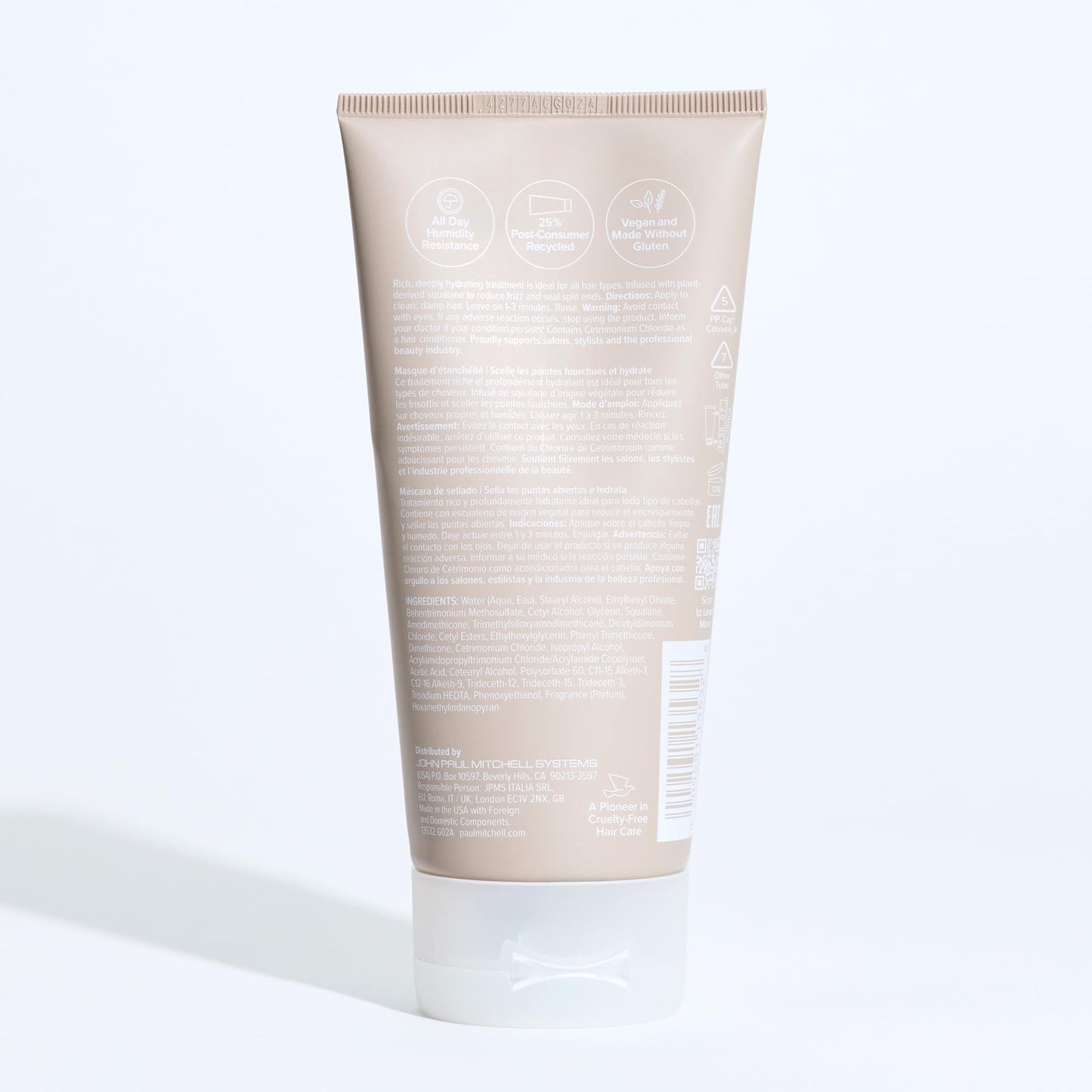 Paul Mitchell Sealing Mask, Seals Split Ends, Hydrates, For All Hair Types, 5.1 fl. oz.