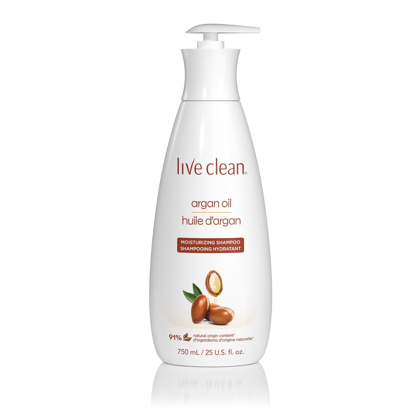 Live Clean Argan Oil Shampoo, 750 ML