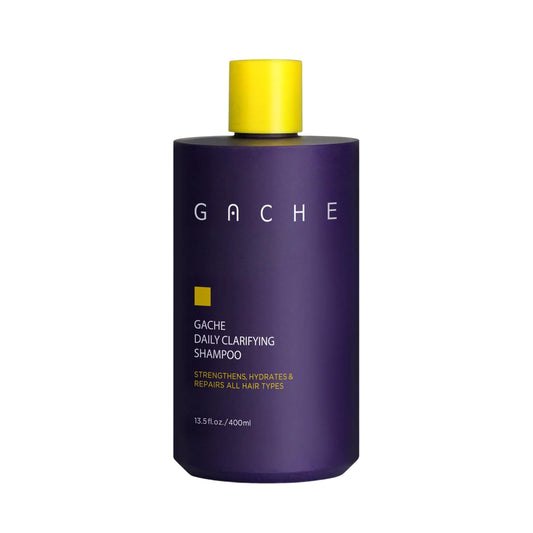 Gache Clarifying Shampoo for All Hair Types | Luxury without Compromise | Repairs & Strengthens Thinning Hair | Hydrating Shampoo for Daily Use | Sulfate and Paraben Free | K-Beauty Hair Care, 400ml