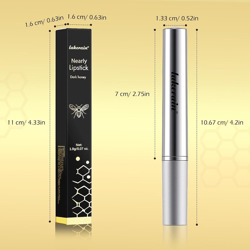Sheer Tinted Lip Balm - Hydrating Black Cherry Tint for All Skin Tones | Moisturizing Formula, Ultra-Glossy Finish