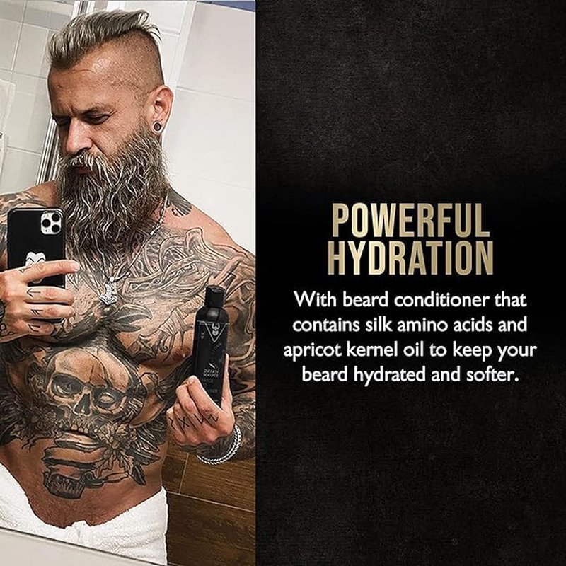 Marksman's Beard Conditioner - Nourishing Asgardian Secret Formula | Softens & Strengthens Beard (8 Fl oz)