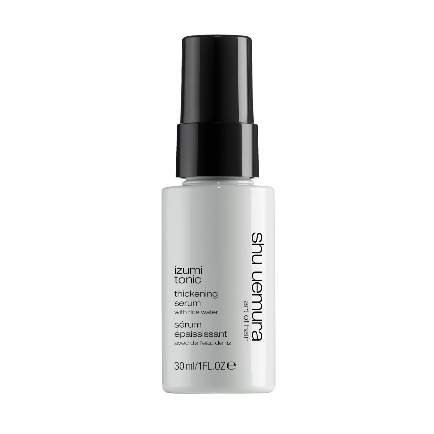 shu uemura art of hair Izumi Tonic Strengthening & Thickening Rice Water Serum - Hydrates & Repairs Damaged Hair, Softens and Adds Shine, With Japanese Rice Water, 1 Fl Oz